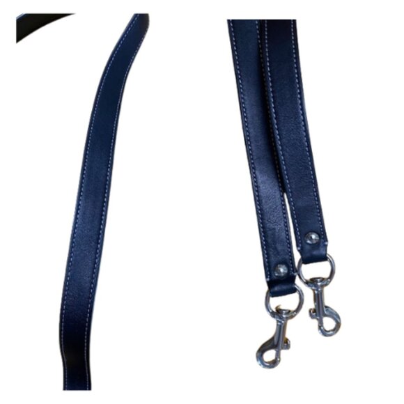 Coach Chelsea Black Leather Tote Crossbody Carryall Bag - Preowned - Picture 9 of 12